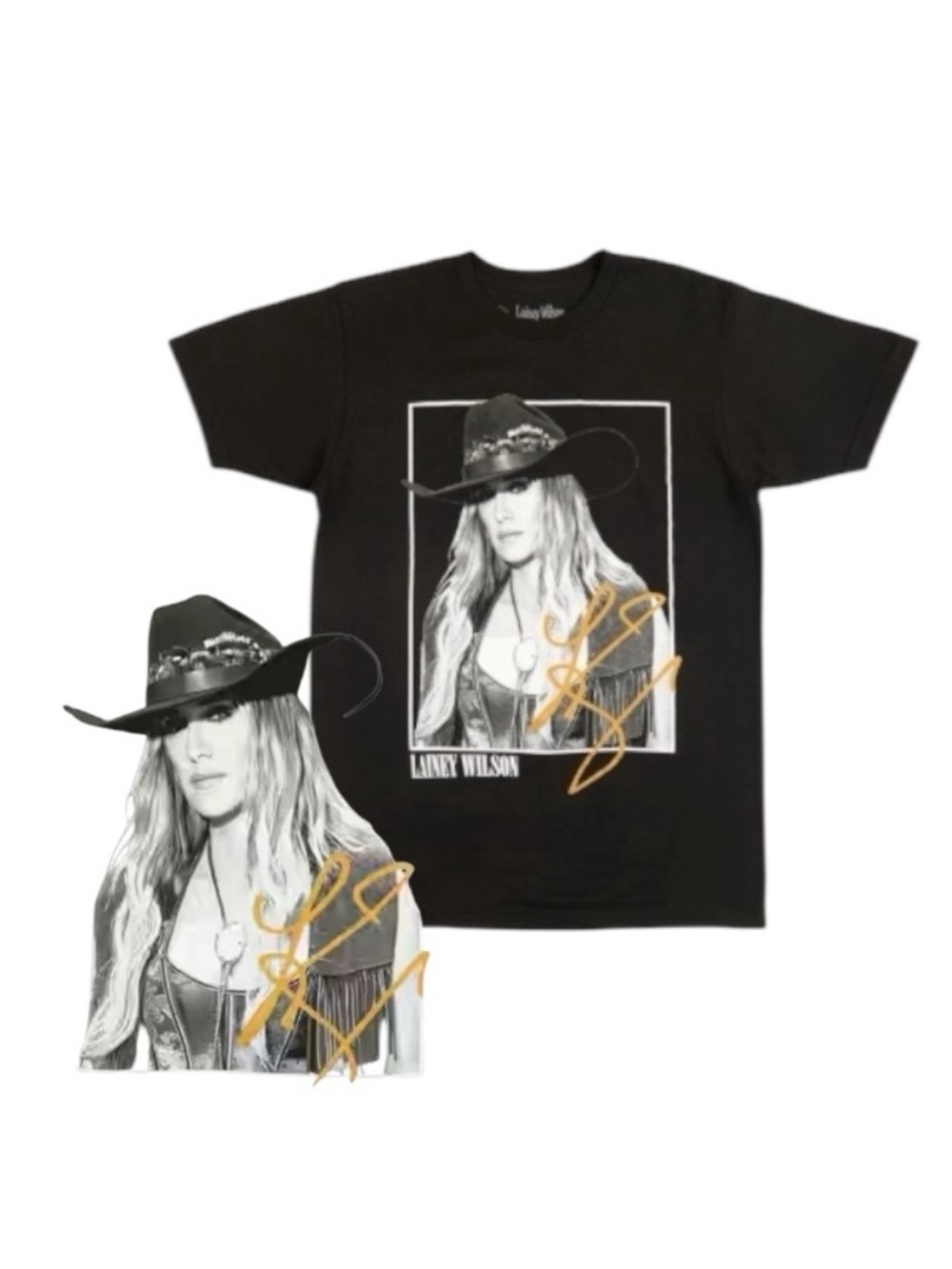 Lainey Wilson Signature Black Graphic Tee